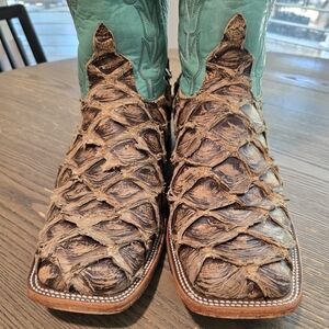 Slightly Used Anderson Bean Big Bass Boots